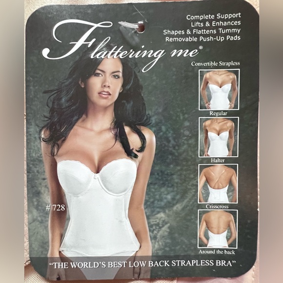 Flattering Me Low Back Strapless Bra - Picture 6 of 7
